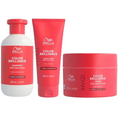 Gekleurd haar pakket weerbarstig Wella Invigo Color Brilliance
