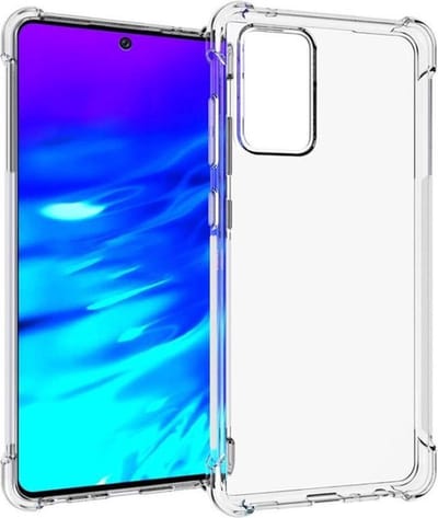 Shop4 - Geschikt voor Samsung Galaxy A72 Hoesje - Zachte Back Case Drop Proof Transparant