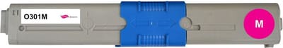 OKI 44973534 - Toner Magenta - 1500 pagina's - Huismerk Compatible - Geschikt voor OKI C301 Oki C301dn OKI C321 Oki C321dn Oki MC332dn Oki MC342dn Oki MC342dnw OKI MC342DW OKI MC342W - O301M alternatief - OKI toner