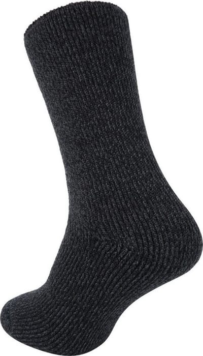 Thermo sokken voor heren antraciet/donkergrijs 41/46 - Wintersport kleding â€“ Thermokleding - Lange thermo sokken - Thermosokken