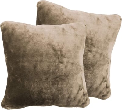 Decoratieve Kussens - Sierkussens Bankkussen - Woonkamer Verfraaien - Extra Zacht Materiaal - 50 x 50 cm - Taupe