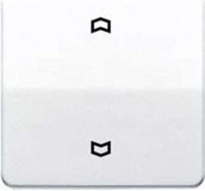 Jung CD590PWW Wipschakelaar pijl Afdekking 1-voudig Alpine-wit
