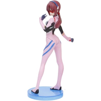 Figurine Anime Eva Ayanami Rei Asuka Langley Soryu Mari Makinami kawaii Figurines d'Action Figurine PVC Ornement de Collection Poupée Jouet Cadeau