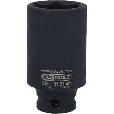 KS Tools 5151131 515.1131 Zeskant Kracht-dopsleutelinzet 31 mm 1/2 (12,5 mm)