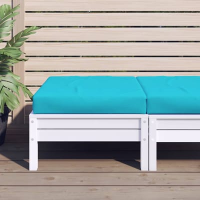 vidaXL - Palletkussen - 60x60x8 - cm - oxford - stof - turquoise