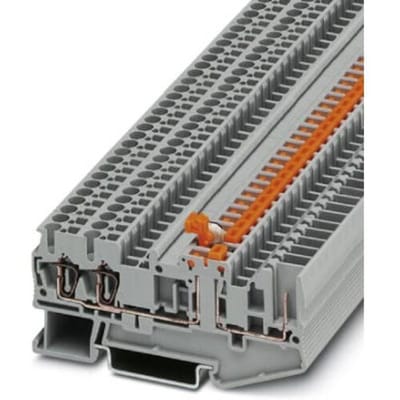 Phoenix Contact 3040766 Scheidingsklem 5.2 mm Spanveer Grijs 50 stuk(s)