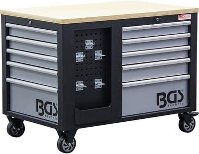 BGS Werkplaatskar 2 x 5 laden 1 kast leeg - 4199