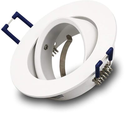 Kwazar Luminaire LED inbouwspot RIK.12 rond wit 230V GU10 draaibaar inbouwlamp plafondspot