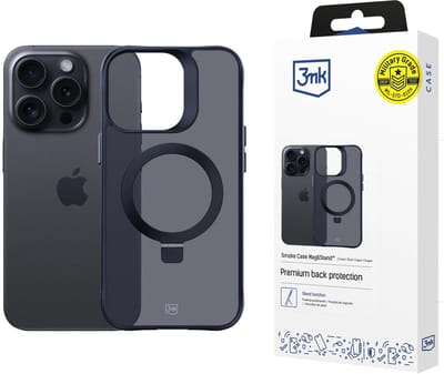 Apple Iphone 14 Pro - 3Mk Smoke Case Mag&Stand