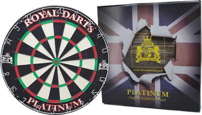 Dartbord Platinum - Ingeperst Web - Bristle - Royal Darts