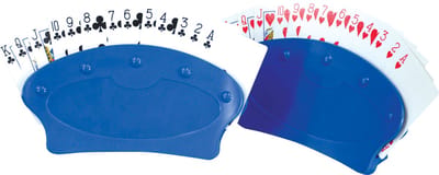 Speelkaarten houder set van 2 - Blauw