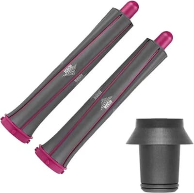 WiseGoods Premium Krultang Geschikt Voor Dyson Airwrap - Krullen - Krulborstel - Krul Fohnborstel - Krultangen Voor Fohn - Zwart