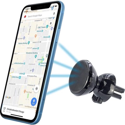 Telefoon houder Auto Ventilatie Magnetisch - Telefoonhouders Auto met Magneet - Ventilatierooster - Smartphone - GSM - Magneet Houder