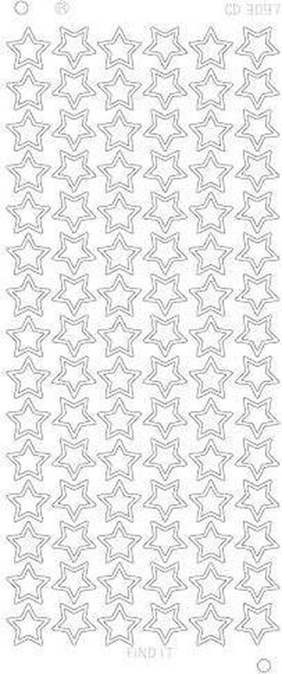 Stars Platinum - Zilver 1 stuks