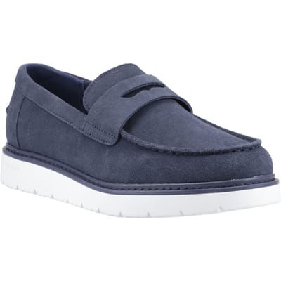 TOMS Navi TRVL LITE Havana Leer Heren Navy Loafers