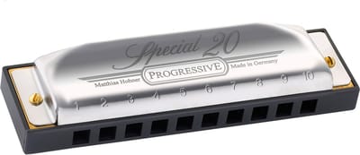 Hohner Special 20 Progressive fis - Diatonische mondharmonica