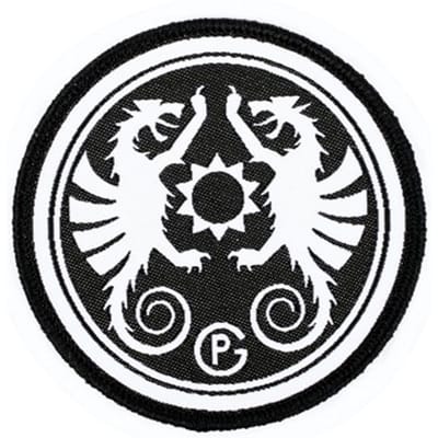 Petromax Patch met Klittenband – Rond Logo-Embleem