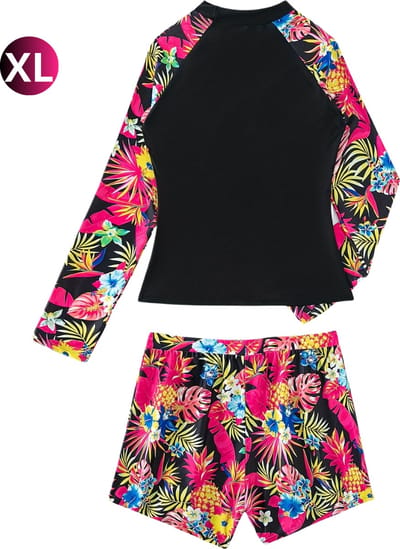 Bovista Rash Guard - Surf Shirt - Zwemkleding - UV Beschermende Kleding - Voor Zwemmen - Surfen - Duiken - Roze - Maat XL
