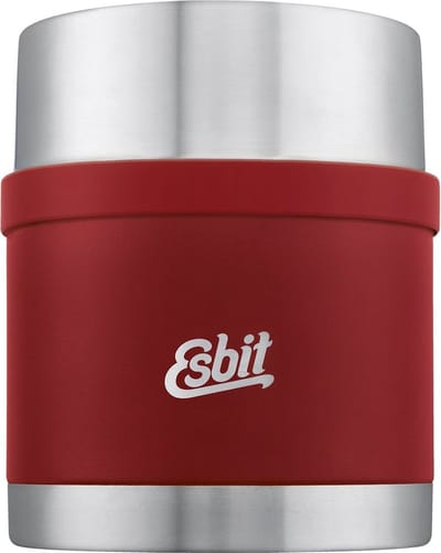 Esbit Sculptor Thermos Voedselcontainer - 500 ml - RVS - Bordeaux Rood