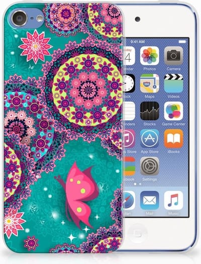 Apple iPod Touch 5 | 6 Hoesje maken Cirkels en Vlinders