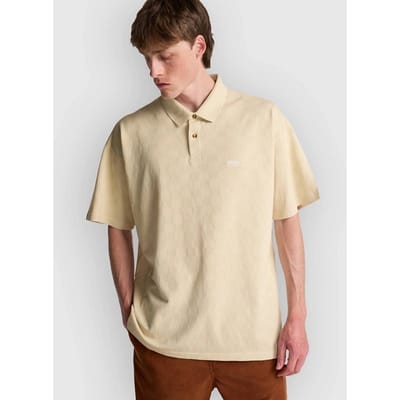 Billabong Quest Korte Mouw Poloshirt Beige M Man