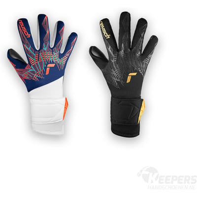 Reusch Combideal Pure Contact Silver Junior & Pure Contact Infinity Junior - Keepershandschoenen - Maat 4