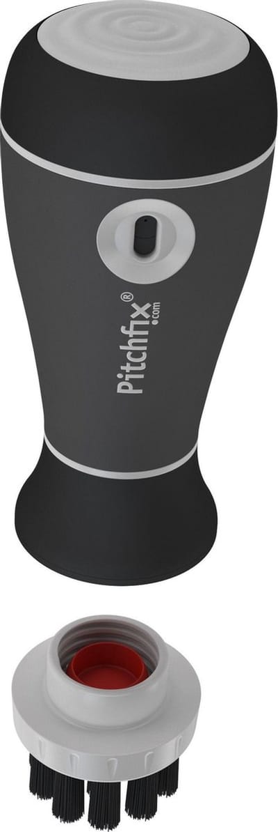 AquaBrush Royal Grijs Metaal Pitchfix- golfclubs - borstel - Accessoires