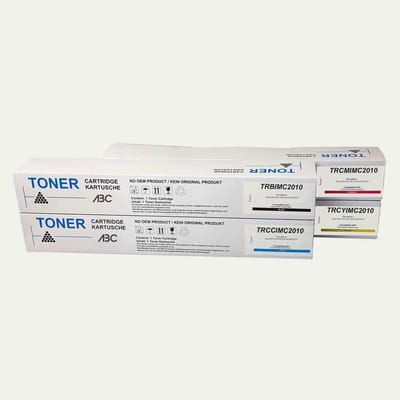Set 4x ABC huismerk toner geschikt voor Ricoh IM-C2010 IM-C2010A IM-C2510 IMC2010 IMC2010A IMC2510