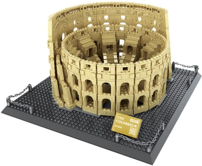 Wange Speelgoed Bouwsets - Architectuur Oud Romeins Colosseum - 5225