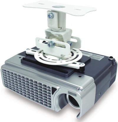 Plafond Projectorbeugel - Projector Ophanging - Projector Monteren - Flush to Ceiling Ontwerp - Tot 15 kg - Wit
