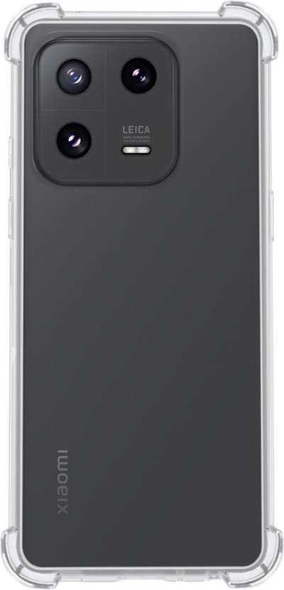 Hoes - Geschikt voor Xiaomi 13 - Sterk & Shockproof - Siliconen Case - Back Cover - Telefoon Hoesje Shock Proof - Transparant