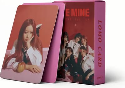 KPOP 55pcs/box IVE I'VE MINE Off The Record Either Way Photocard IVE [Fotokaarten]