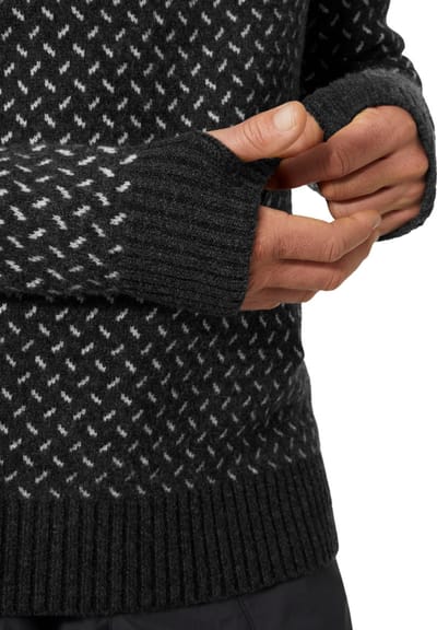 Helly Hansen Arctic Icelander 1/2 Zip Trui - Heren Sweater - Ebony