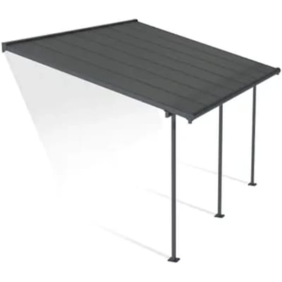 Palram - Canopia | Capri 434x295x299cm Terrasoverkapping Grijs
