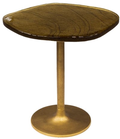 Fraaai - Benny bijzettafel S - goud antiek finish