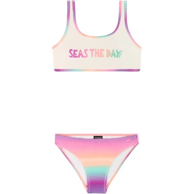 Protest PRTAline JR - Bikini set Meisjes - Normale pasvorm - Uitneembare vulling - Oranje