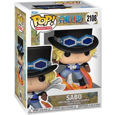 One Piece Sabo (Pop! Animation) vinylfiguur 2108 Unisex Funko Pop! - Neutraal - Standard
