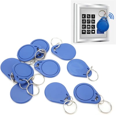 10 Stuks 125KHZ ID Kaart Token Tags, Herschrijfbaar voor Toegangscontrole, Tijdregistratie en Parkeergelegenheden