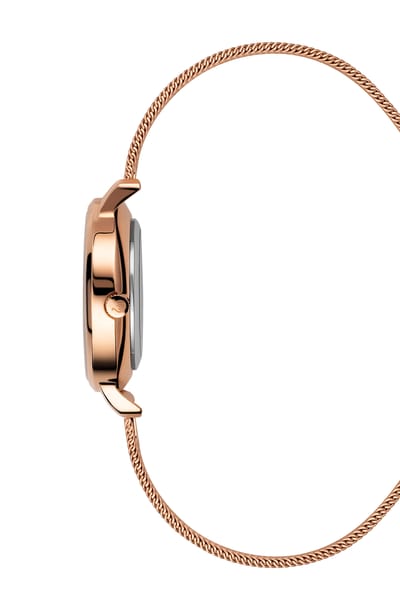 ORPHELIA OR12902 - Horloge - RVS - Rosékleurig - 28 mm