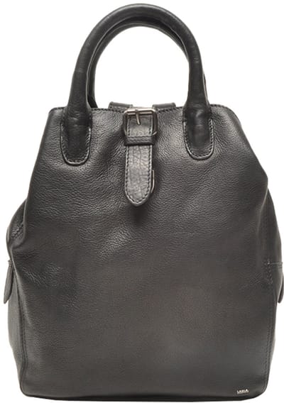 Berba | Lucca | Rugtas | 10 Liter | Dames | Zwart | Leer