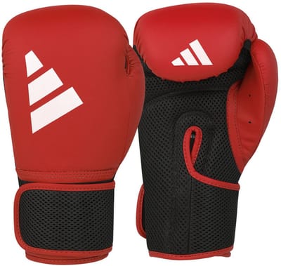 Adidas Power 25 Bokshandschoenen PU Rood/Wit (Beschikbaar in verschillende maten)