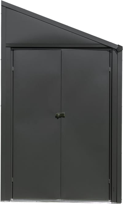 Spacemaker Yardsaver Metalen Gereedschapsschuur Aanbouw - 124x203x208 cm