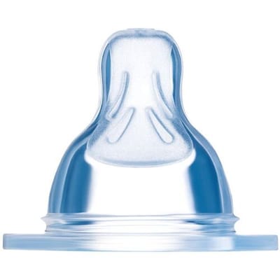 MAM - Spill-Free Flesspeen - Skinsoft-Siliconen - 4+ Maanden - Set Van 2 - Antilek - Uni