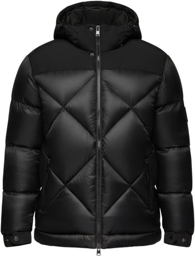 OMBRE Jas - Regular Fit - Lange Mouw - Rits Zwart S