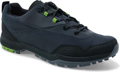 CUBE Sportschoenen ATX OX - Fietsschoenen - Wandelschoenen - Vetersluiting - Grijs/Zwart/Groen - Maat 41