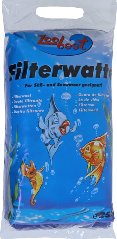 Zoobest Filterwatten Blauw 250 Gram