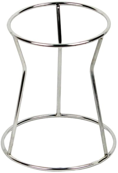 Funnel dispenser voor pannenkoeken en cake, roestvrijstalen houder voor confectionery en bakgerei, ideaal voor keukenopslag en organisatie