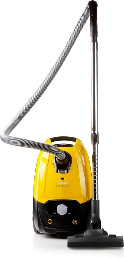 Draadloze Stofzuiger - Handstofzuiger - Huis Schoonmaken - Grote Capaciteit - 5 Liter - Geel