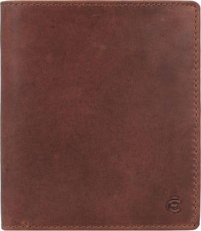 Esquire Dallas Portemonnee RFID-bescherming Leer 12 cm - Jongens - Staand formaat - braun