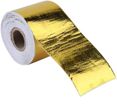 Dailygoods- Hitteschildomslag Extreem Duurzaam - Aluminiumfolie - Hittebestendig - Geluidsabsorberend - Vlamvertragend - Lichtgewicht en Eenvoudig te Installeren - Warmte-isolatie